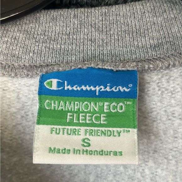 Champion TCU Texas Christian University Grey Crewneck Sweatshirt Men’s Small EUC - Picture 3 of 5